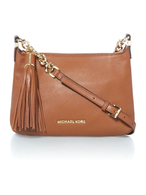 michael kors crossbody bag tan